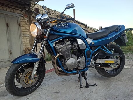 1998 Suzuki Bandit GSF 750, синий, 550000 рублей, вид 2