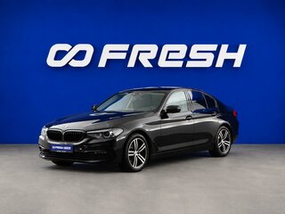2019 BMW 5 серии 520d xDrive VII (G30/G31/G38), чёрный, 3570900 рублей, вид 5