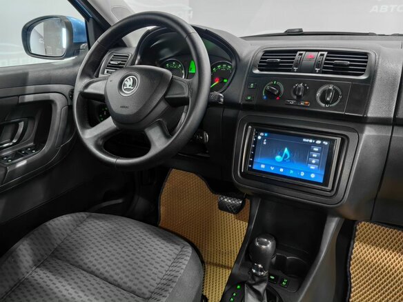 2013 Skoda Fabia II Рестайлинг, голубой, 670000 рублей - вид 13