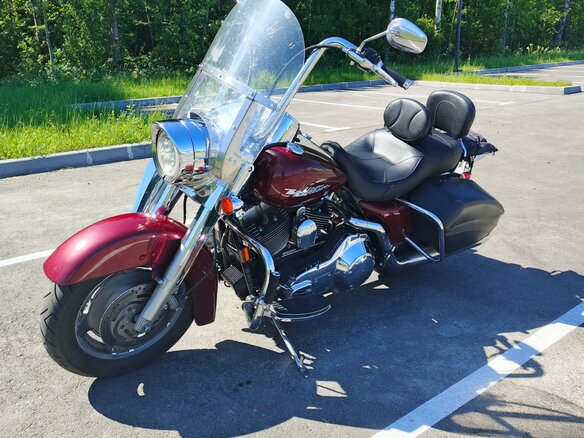 2005 Harley-Davidson Road King, красный, 650000 рублей - вид 3