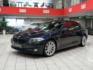 2012 BMW 5 серии 528i VI (F10/F11/F07), синий, 1450000 рублей, вид 5