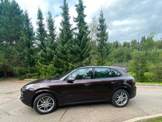 2018 Porsche Cayenne III, коричневый, 6100000 рублей, вид 5