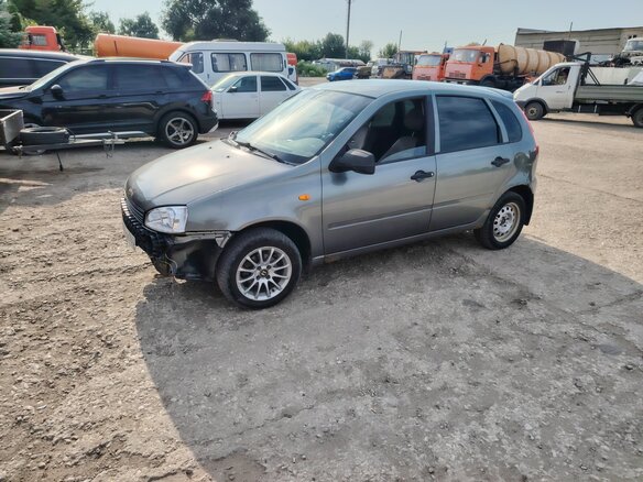 2010 Lada (ВАЗ) Kalina I, серый, 165000 рублей - вид 7