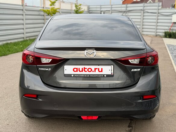 2018 Mazda 3 III (BM) Рестайлинг, серый - вид 3