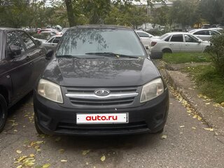 2015 Lada (ВАЗ) Granta I, чёрный, 300000 рублей, вид 1