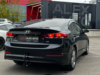 2016 Hyundai Elantra VI (AD), чёрный, 1350000 рублей, вид 5