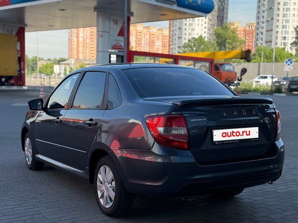 2024 Lada (ВАЗ) Granta I Рестайлинг, серый, 700000 рублей - вид 7