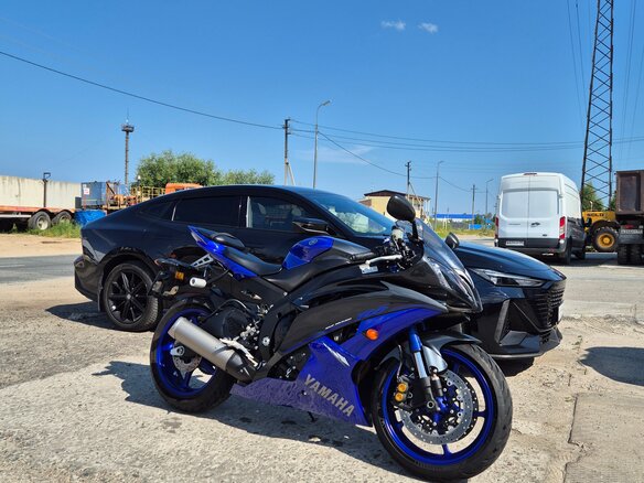 2014 Yamaha YZF-R6, синий, 1080000 рублей - вид 11