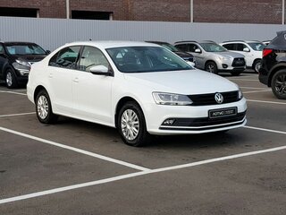 2017 Volkswagen Jetta VI Рестайлинг, белый, 1399000 рублей, вид 2