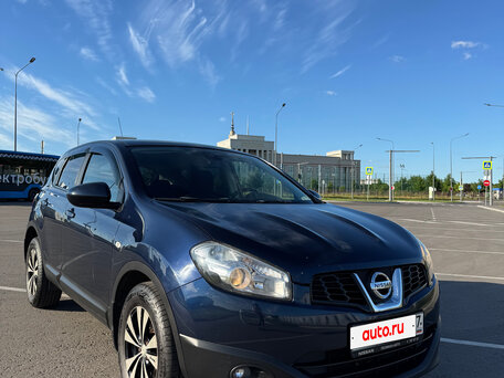 2012 Nissan Qashqai I Рестайлинг, синий, 1120000 рублей, вид 2