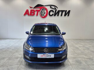 2020 Volkswagen Polo V Рестайлинг, синий, 1364000 рублей, вид 2