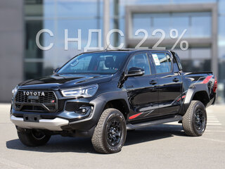 2025 Toyota Hilux VIII Рестайлинг 2, чёрный, 9990000 рублей, вид 1