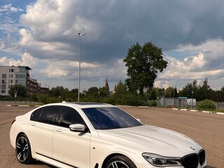 2018 BMW 7 серии 740d xDrive VI (G11/G12), белый, 4250000 рублей, вид 4