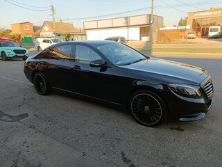 2014 Mercedes-Benz S-Класс 500 Long VI (W222, C217), чёрный, 2900000 рублей, вид 3