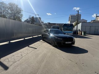 2019 BMW 7 серии 740d xDrive VI (G11/G12) Рестайлинг, серый, 6700000 рублей, вид 2