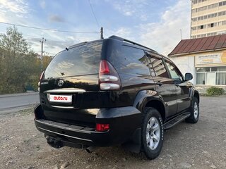 2008 Toyota Land Cruiser Prado 4-speed 120 Series Рестайлинг, чёрный, 2100000 рублей, вид 4