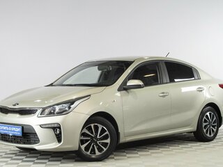 2017 Kia Rio IV, серебристый, 929000 рублей, вид 3