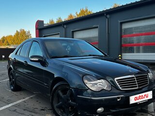 2001 Mercedes-Benz C-Класс 180 II (W203), синий, 490000 рублей, вид 3