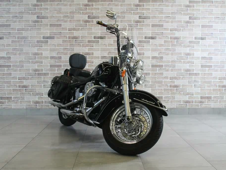 2009 Harley-Davidson Heritage, чёрный, 826000 рублей, вид 4