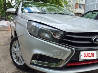 2018 Lada (ВАЗ) Vesta I, серебристый, 850000 рублей, вид 1