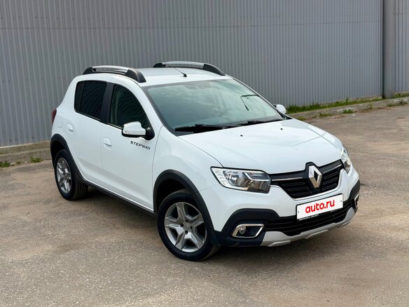 2021 Renault Sandero Stepway II Рестайлинг, белый