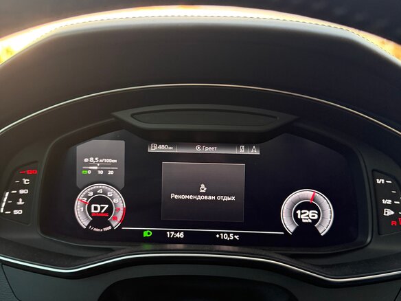 2019 Audi A6 45 TFSI V (C8), чёрный, 3450000 рублей