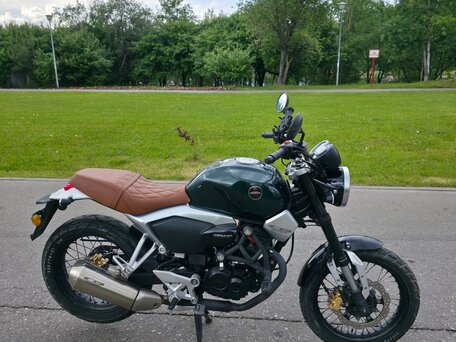 2020 Honda CB 190TR, зелёный, 340000 рублей, вид 2