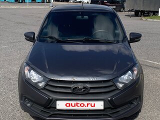 2021 Lada (ВАЗ) Granta I Рестайлинг, серый, 600000 рублей, вид 3