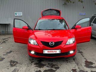 2007 Mazda 3 I (BK) Рестайлинг, красный, 499999 рублей, вид 2