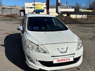 2014 Peugeot 408 I, белый, 600000 рублей, вид 2