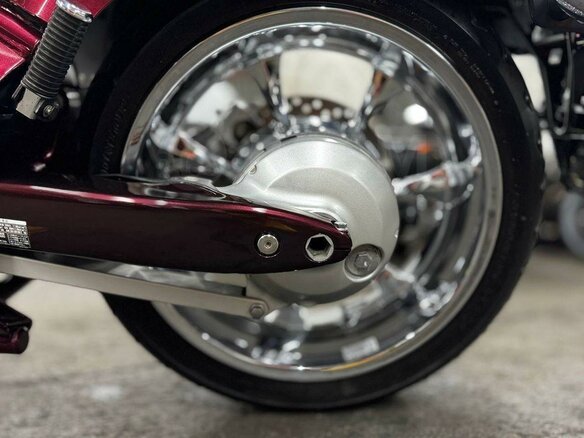 2009 Honda VT 1300CX Fury, пурпурный, 850000 рублей - вид 34