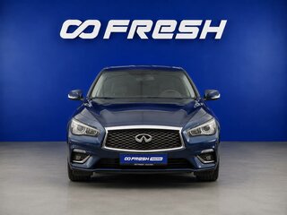 2017 Infiniti Q50 I Рестайлинг, синий, 2043050 рублей, вид 3