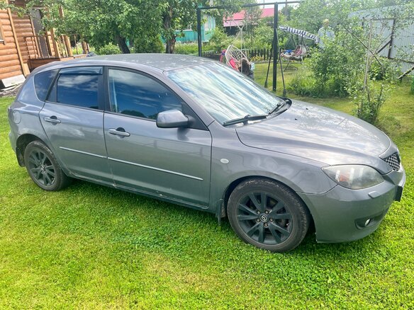 2007 Mazda 3 I (BK) Рестайлинг, серый, 500000 рублей - вид 2