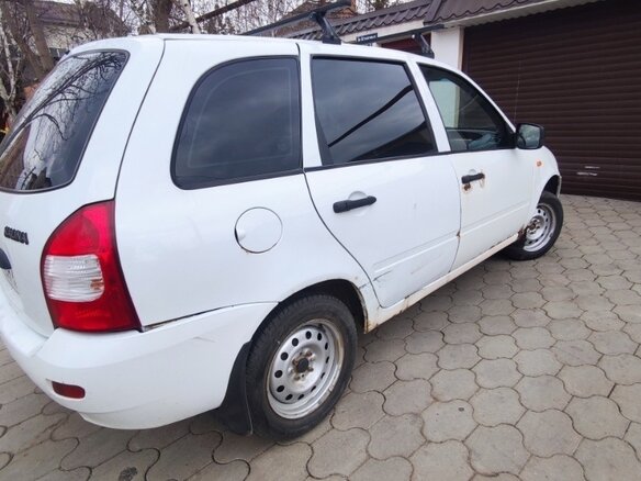 2013 Lada (ВАЗ) Kalina I, белый, 220000 рублей - вид 5