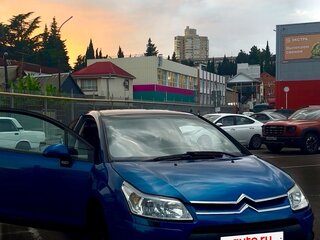 2008 Citroen C4 I Рестайлинг, синий, 450000 рублей, вид 1