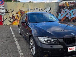 2008 BMW 3 серии 320i V (E90/E91/E92/E93), чёрный, 700000 рублей, вид 3