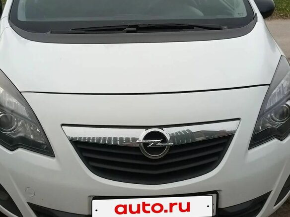2013 Opel Meriva B, белый, 895000 рублей