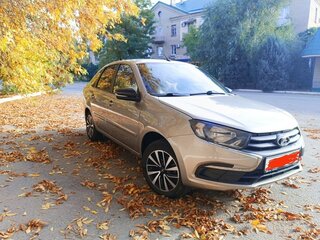 2019 Lada (ВАЗ) Granta I Рестайлинг, серебристый, 660000 рублей, вид 2