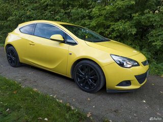 2013 Opel Astra GTC J Рестайлинг, жёлтый, 850000 рублей, вид 5