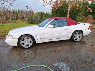 1998 Mercedes-Benz SL-Класс 320 IV (R129) Рестайлинг 2, белый, 6500000 рублей, вид 2
