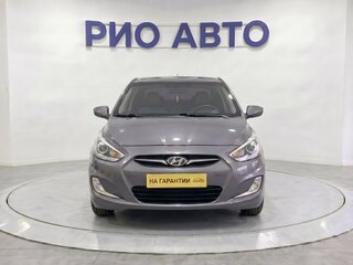 2013 Hyundai Solaris I, чёрный, 794999 рублей, вид 3