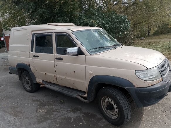 2010 УАЗ Пикап I, бежевый, 550000 рублей - вид 3
