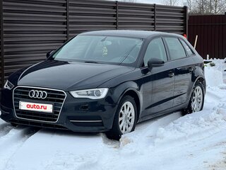 2013 Audi A3 III (8V), чёрный, 1000000 рублей, вид 2