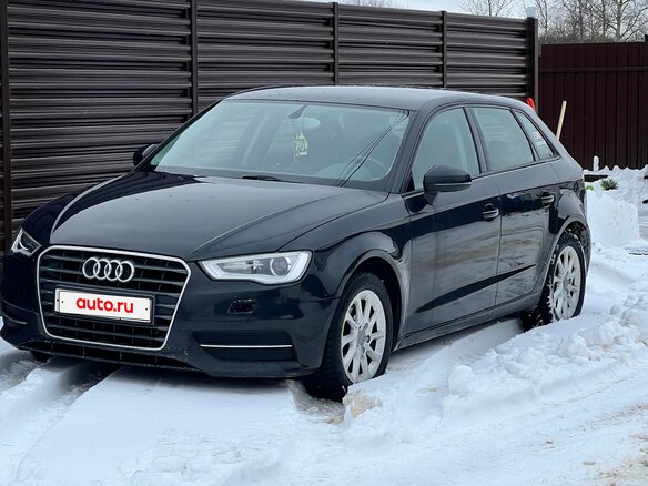 2013 Audi A3 III (8V), чёрный, 1000000 рублей - вид 1