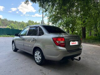 2019 Lada (ВАЗ) Granta I Рестайлинг, серебристый, 590000 рублей, вид 4