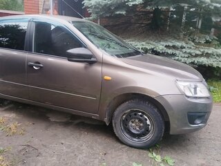 2017 Lada (ВАЗ) Granta I, серый, 425000 рублей, вид 4