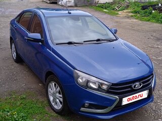 2016 Lada (ВАЗ) Vesta I, синий, 750000 рублей, вид 2