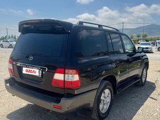 2007 Toyota Land Cruiser 100 Series Рестайлинг 2, чёрный, 2400000 рублей, вид 3