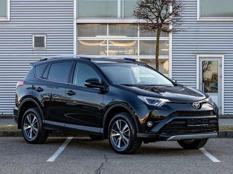 2019 Toyota RAV4 IV (XA40) Рестайлинг, чёрный, 1955000 рублей, вид 3