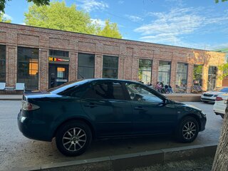 2007 Mazda 6 I (GG) Рестайлинг, синий, 400000 рублей, вид 5